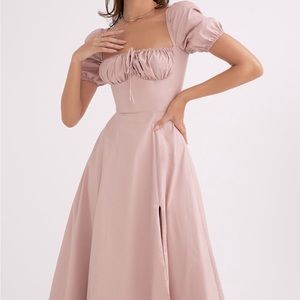 House of Cb Pink tallulah dress